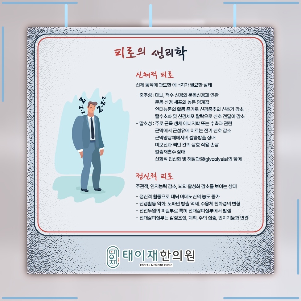 잠을 충분히 자도 아침이 힘든 만성피로의 특징